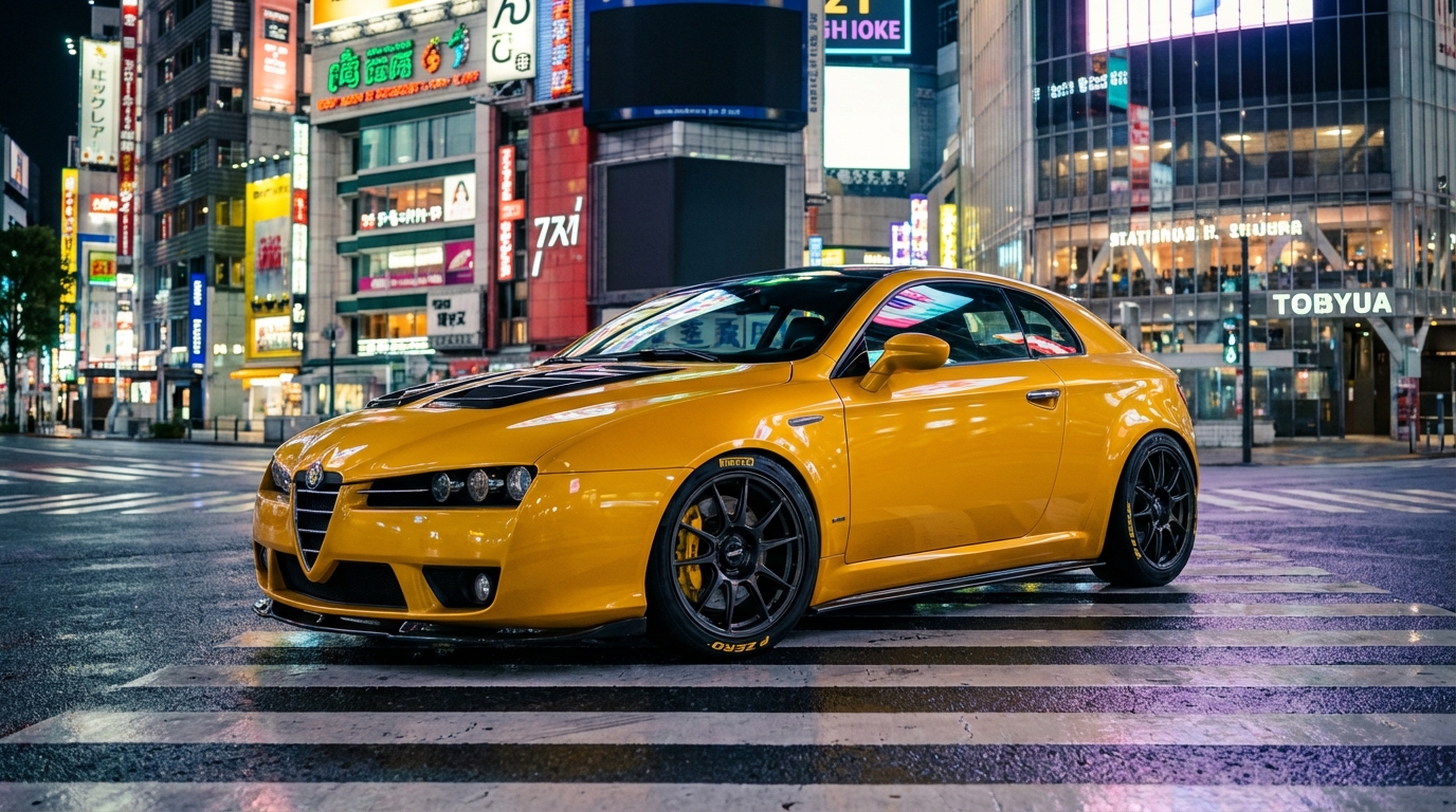 アルファロメオ スパイダー 939(2006-2010) ホイール・タイヤサイズ表｜純正〜インチアップ〜ツライチ スタンス限界