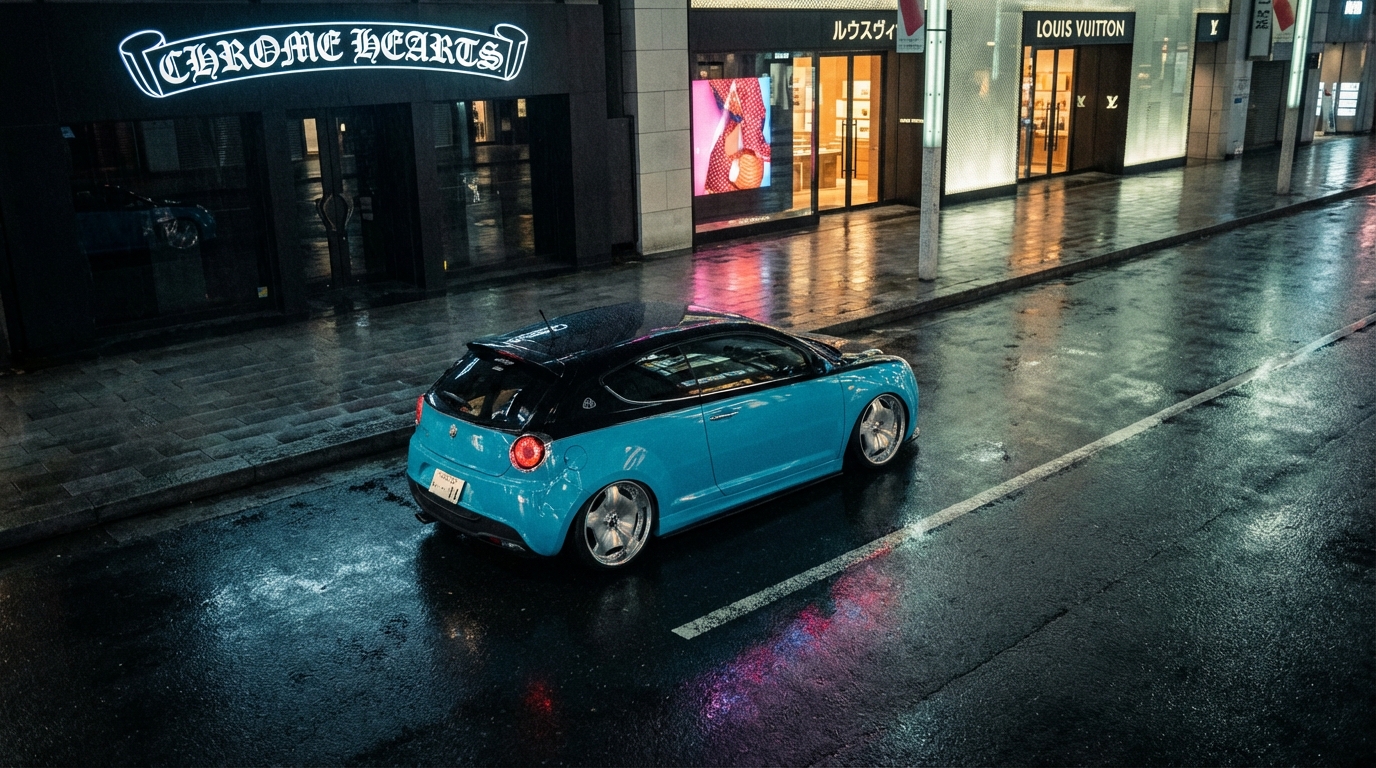 アルファロメオ ミト 955(2009-2018) ホイール・タイヤサイズ表｜純正〜インチアップ〜ツライチ アクション