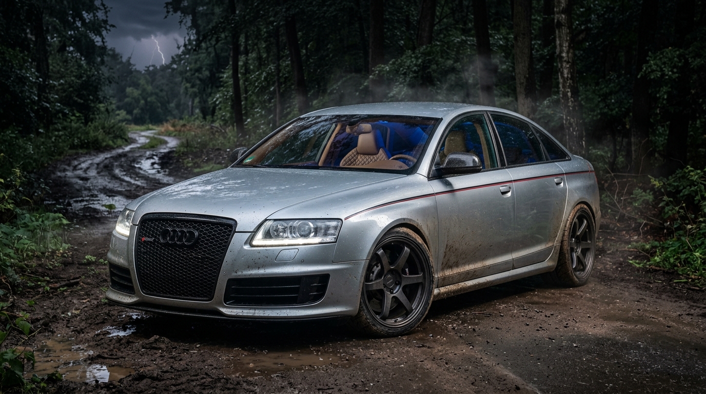 アウディ A6_3代目_4F_2004-2011(2004-2011) ホイール・タイヤサイズ表｜純正〜インチアップ〜ツライチ シネマティック