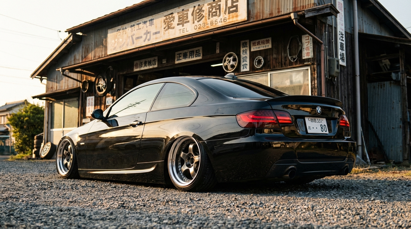 BMW 3シリーズ 91 92(E90) ホイール・タイヤサイズ表｜純正〜インチアップ〜ツライチ アクション