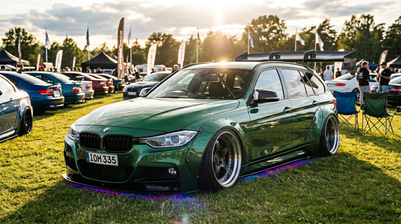 BMW 3シリーズ 31(F30) ホイール・タイヤサイズ表｜純正〜インチアップ〜ツライチ アクション