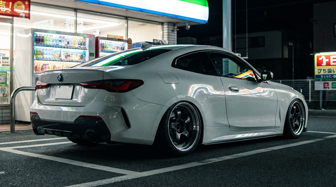 BMW 4シリーズ(20-) ホイール・タイヤサイズ表｜純正〜インチアップ〜ツライチ シネマティック