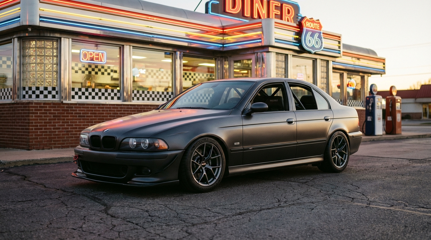 BMW 5シリーズ(E39) ホイール・タイヤサイズ表｜純正〜インチアップ〜ツライチ アクション