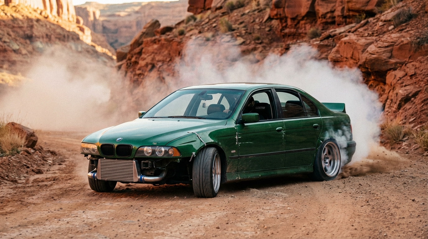 BMW 5シリーズ(E39) ホイール・タイヤサイズ表｜純正〜インチアップ〜ツライチ スタンス限界