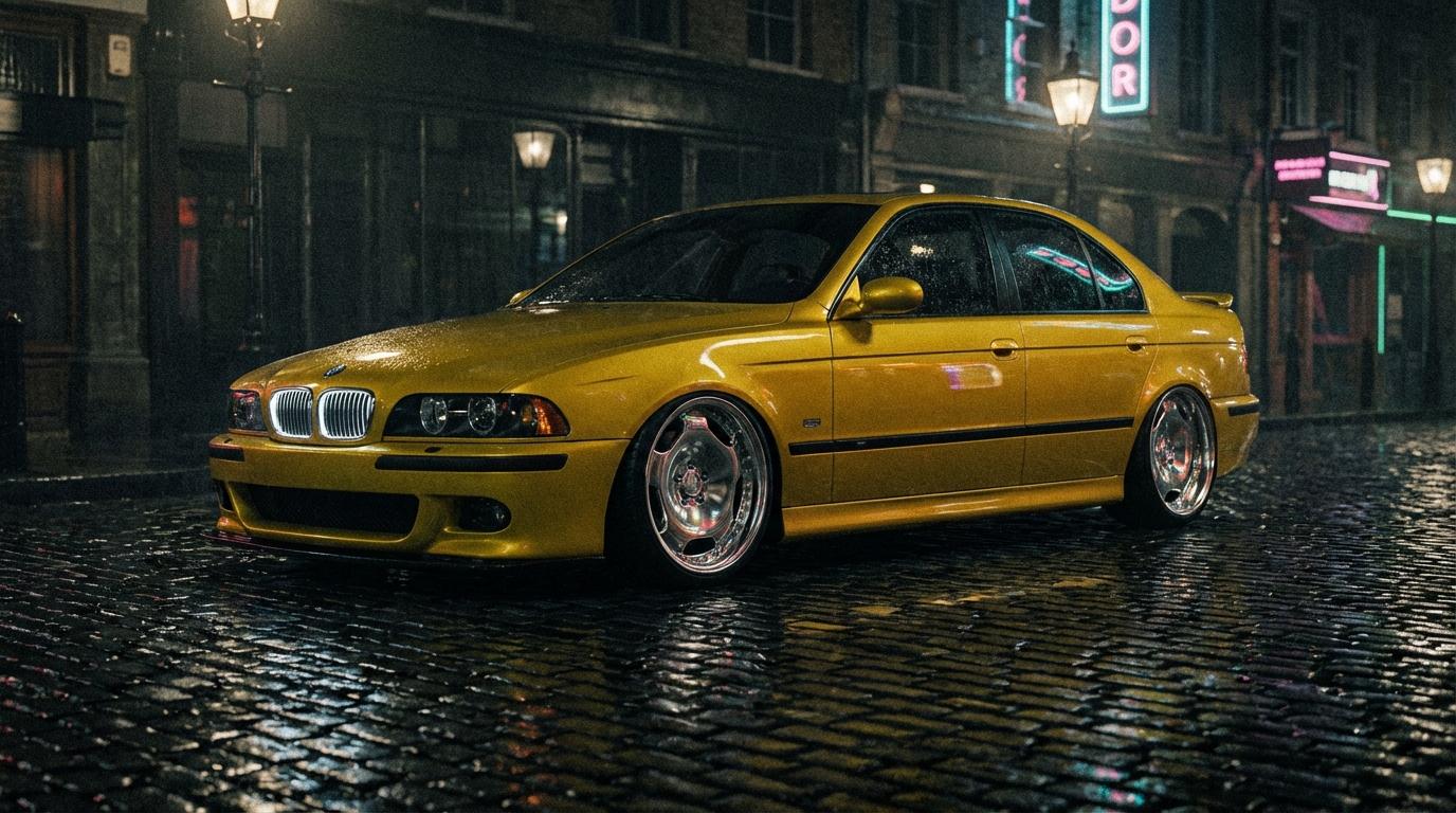 BMW 5シリーズ(E39) ホイール・タイヤサイズ表｜純正〜インチアップ〜ツライチ シネマティック