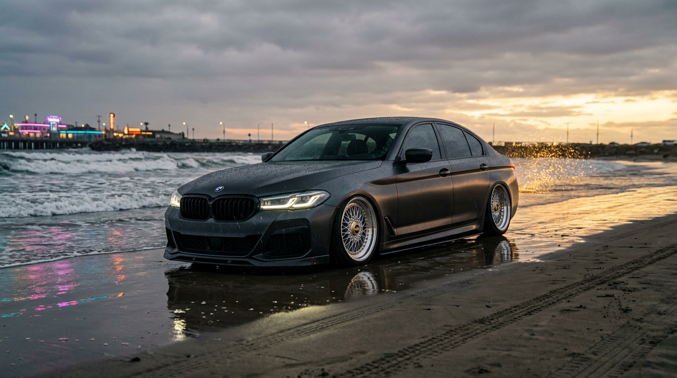 BMW 5シリーズ_E60_61_2003-2010(E60/2003-2010) ホイール・タイヤサイズ表｜純正〜インチアップ〜ツライチ カルチャー