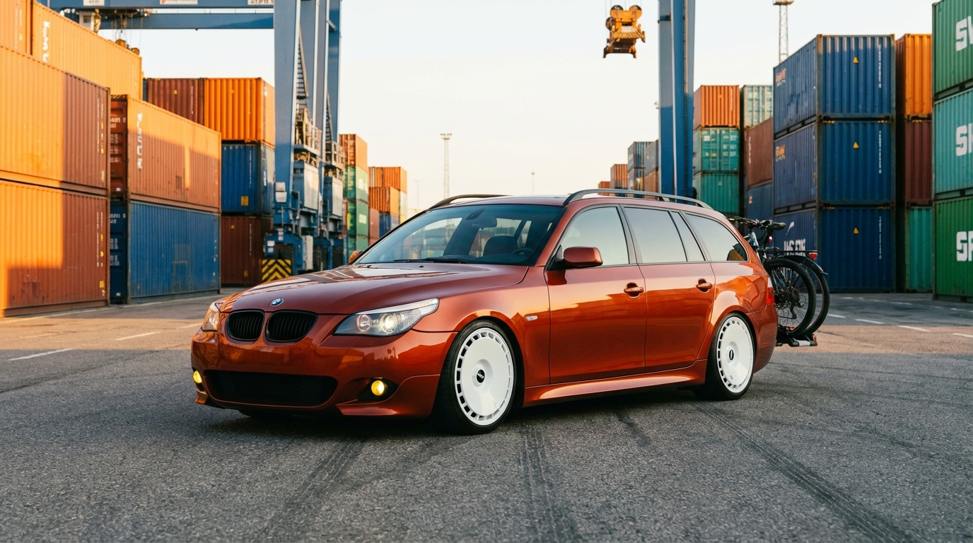 BMW 5シリーズ(03-10) ホイール・タイヤサイズ表｜純正〜インチアップ〜ツライチ カルチャー