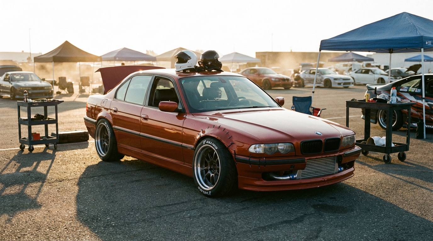 BMW 7シリーズ(E38) ホイール・タイヤサイズ表｜純正〜インチアップ〜ツライチ カルチャー