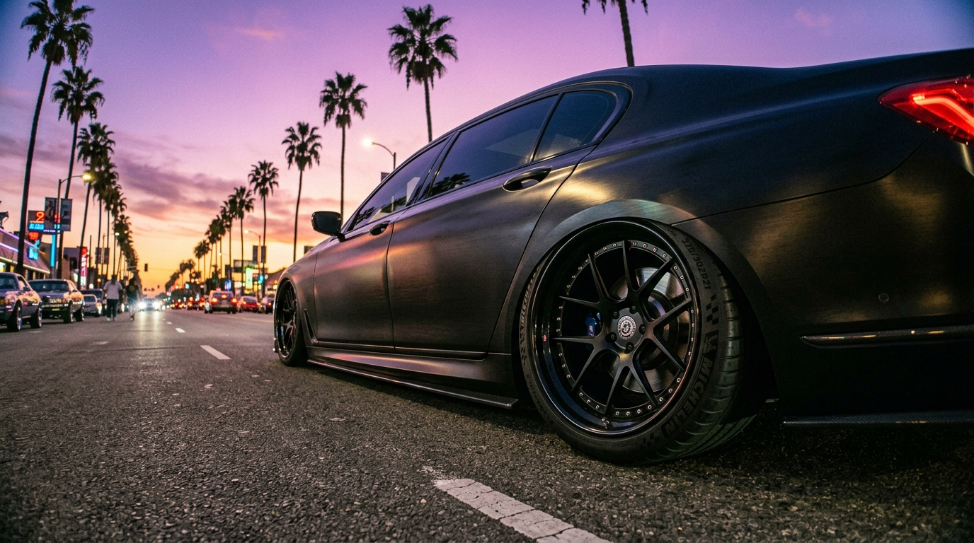 BMW 7シリーズ_E65_66_2001-2009(E65/2001-2009) ホイール・タイヤサイズ表｜純正〜インチアップ〜ツライチ スタンス限界