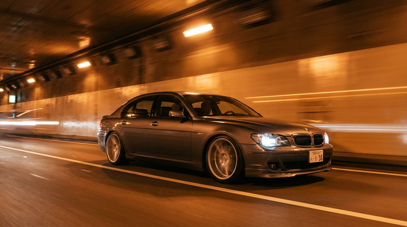 BMW 7シリーズ(01-09) ホイール・タイヤサイズ表｜純正〜インチアップ〜ツライチ スタンス限界