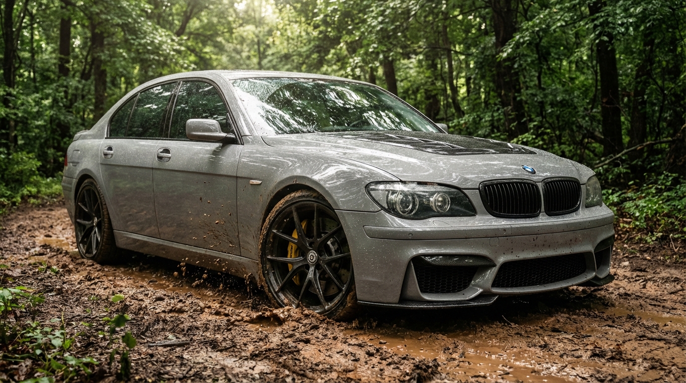 BMW 7シリーズ(01-09) ホイール・タイヤサイズ表｜純正〜インチアップ〜ツライチ シネマティック