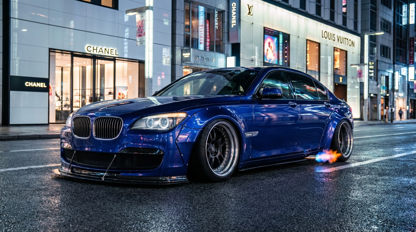BMW 7シリーズ(09-15) ホイール・タイヤサイズ表|純正〜インチアップ〜ツライチ アクション
