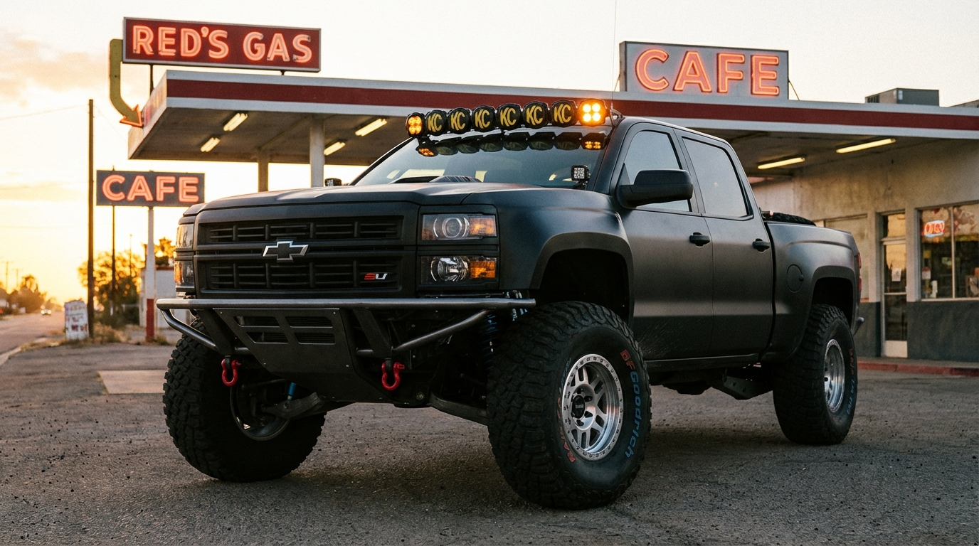 シボレー シルバラード(3代目) ホイール・タイヤサイズ表｜純正〜インチアップ〜ツライチ シネマティック