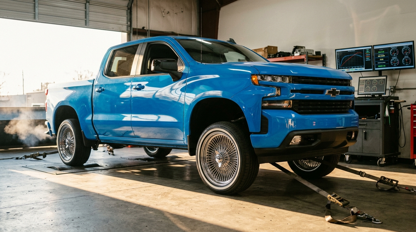 シボレー シルバラード (2019年モデル 19-現行) 足回りで差をつけろ｜タイヤ＆ホイール【PCD 6×139.7】 アクション