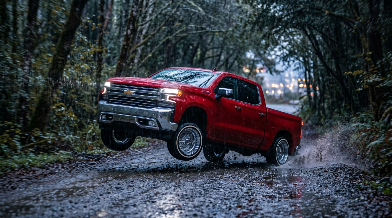 シボレー シルバラード (2019年モデル 19-現行) 足回りで差をつけろ｜タイヤ＆ホイール【PCD 6×139.7】 スタンス限界