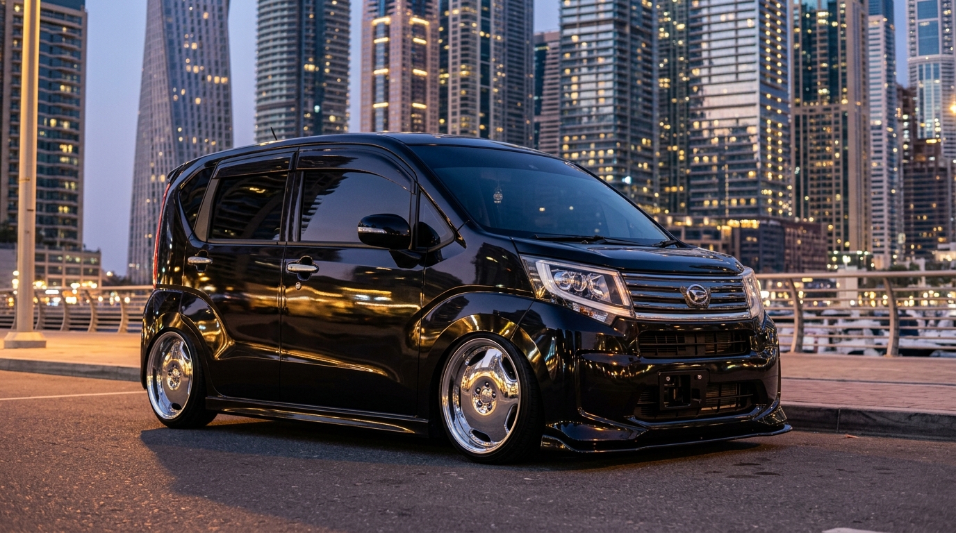 ダイハツ ムーヴコンテ (L575/585S 08-17) 軽だからこそ足元で差をつける｜タイヤ＆ホイール【PCD 4×100】 シネマティック