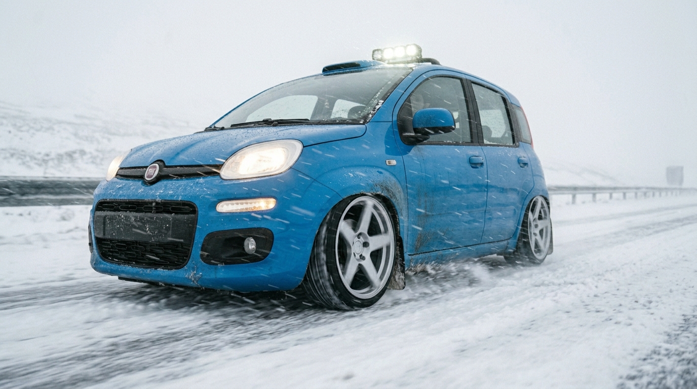 フィアット パンダ 319(3代目) ホイール・タイヤサイズ表｜純正〜インチアップ〜ツライチ スタンス限界