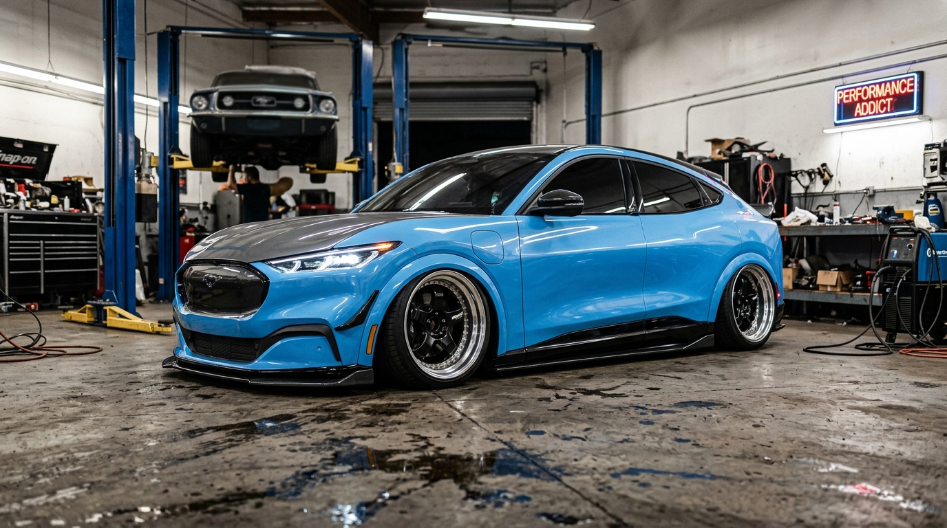 フォード マスタングマッハE_2021-(2021-) ホイール・タイヤサイズ表｜純正〜インチアップ〜ツライチ ディテール