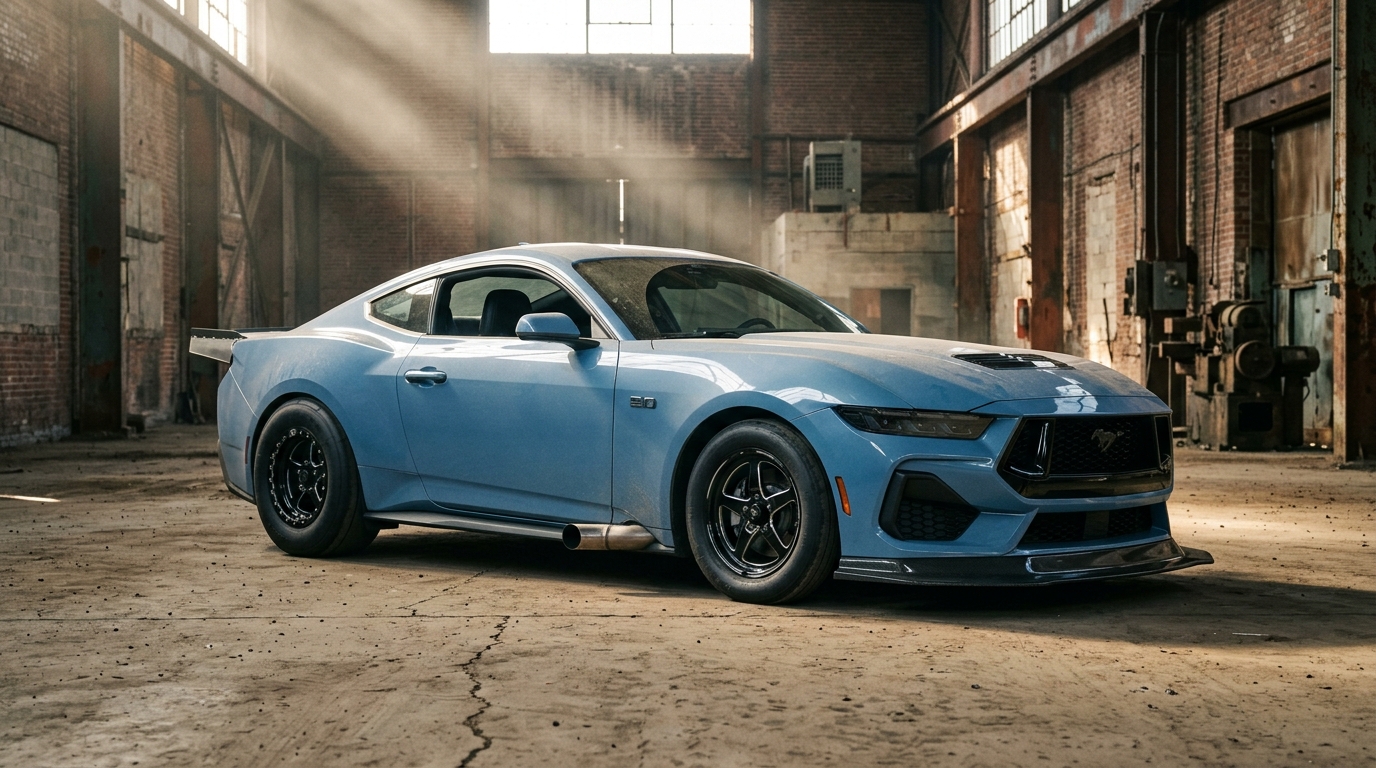 フォード マスタング(7代目/S650 (2024-)) ホイール・タイヤサイズ表｜純正〜インチアップ〜ツライチ ディテール