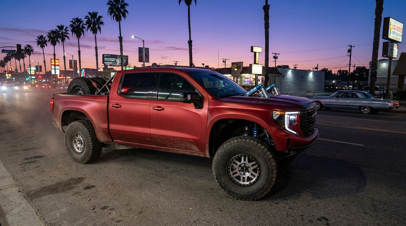 GMC シエラ1500(2019-) ホイール・タイヤサイズ表｜純正〜インチアップ〜ツライチ アクション