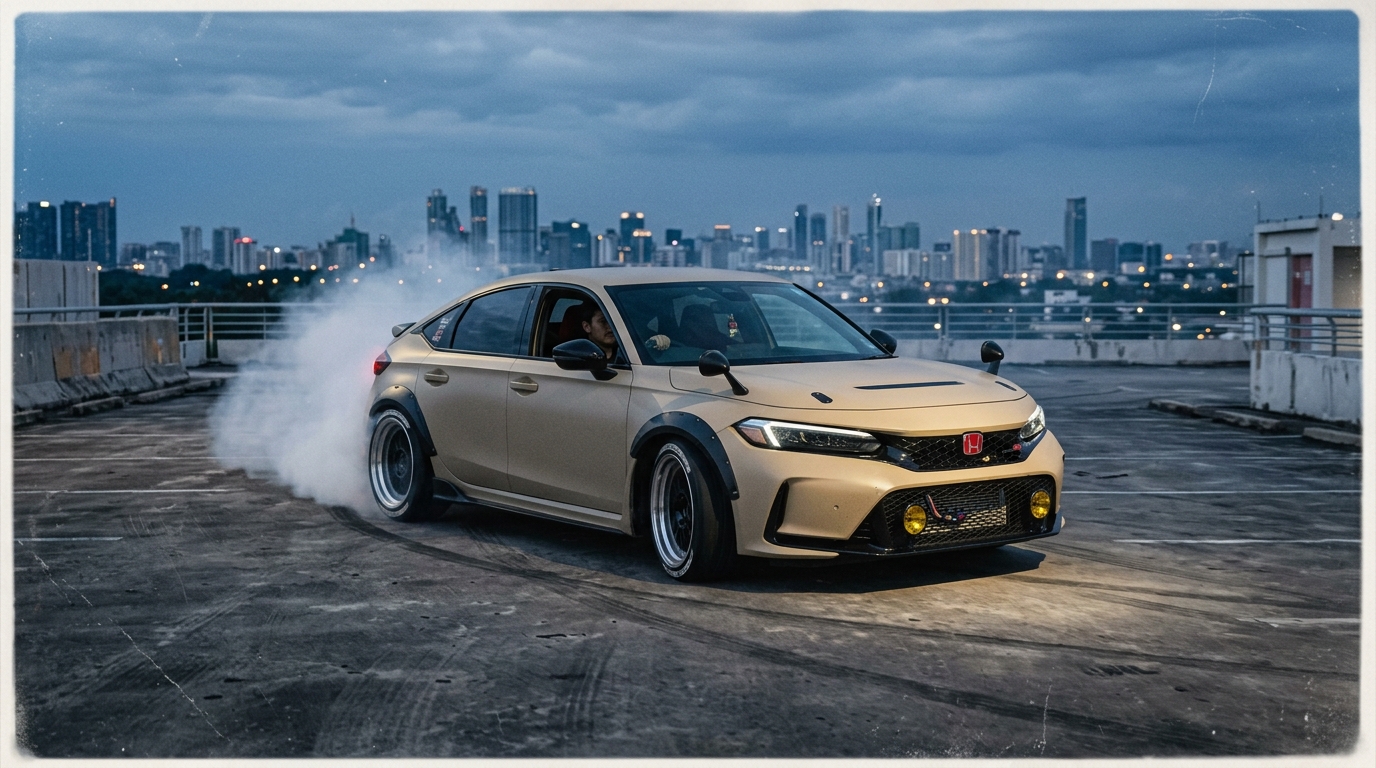 ホンダ シビック_11代目_FL_2021-(11代目 (2021-)) ホイール・タイヤサイズ表｜純正〜インチアップ〜ツライチ スタンス限界