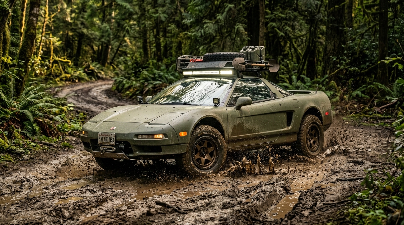 ホンダ NSX 2(NA1) ホイール・タイヤサイズ表｜純正〜インチアップ〜ツライチ スタンス限界