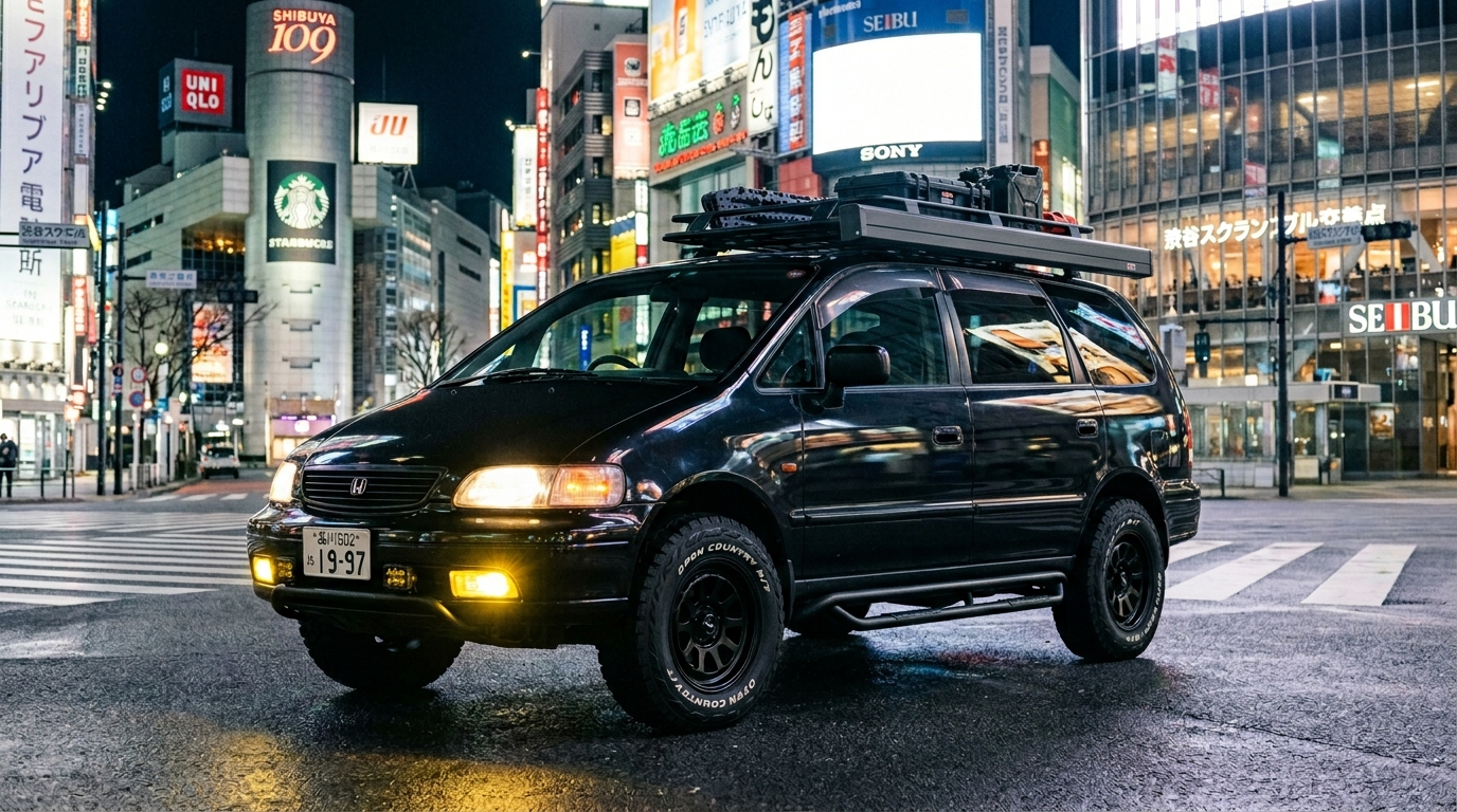 ホンダ オデッセイ (初代 RA1-5 94-99) 休日が楽しくなる足回り｜タイヤ＆ホイール【PCD 5×114.3】 カルチャー