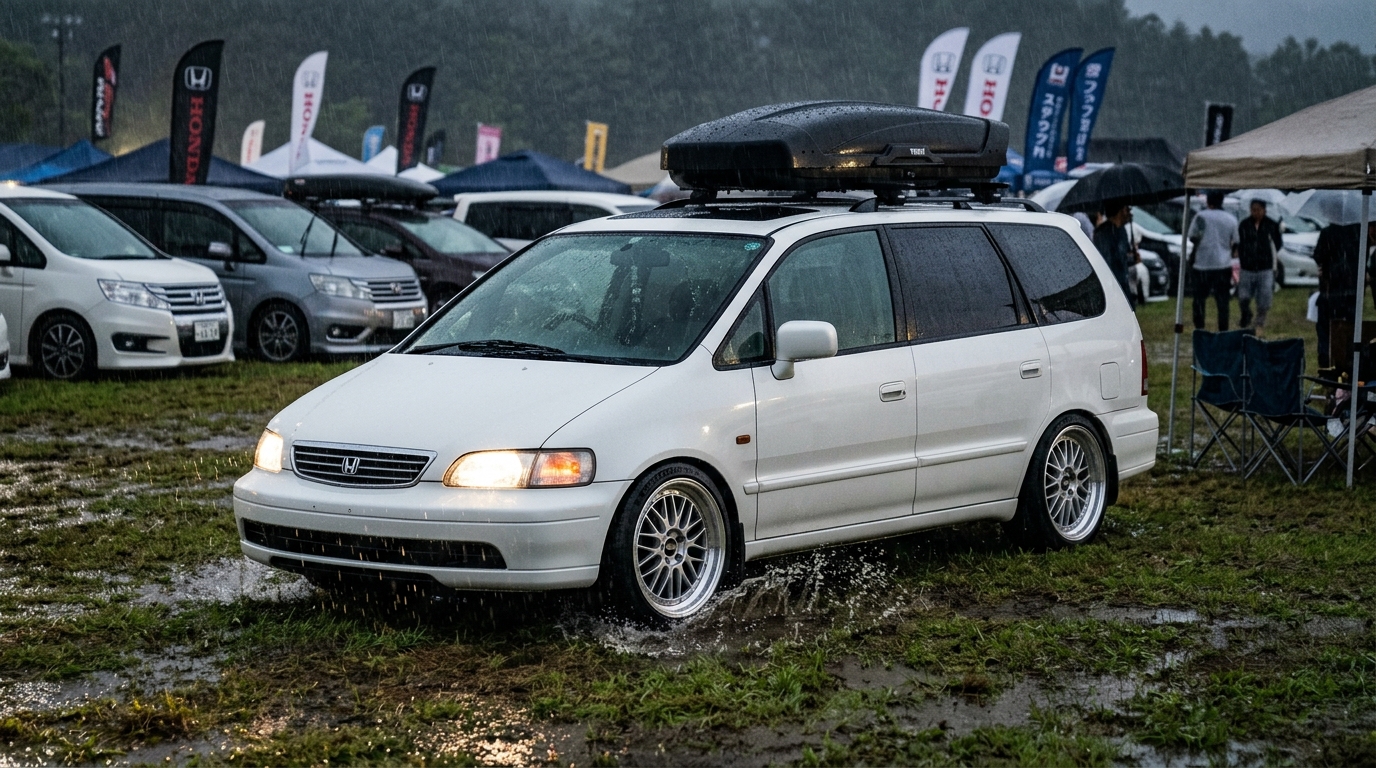 ホンダ オデッセイ_初代_RA1-5_1994-1999(RA1-5/1994-1999) ホイール・タイヤサイズ表｜純正〜インチアップ〜ツライチ スタンス限界