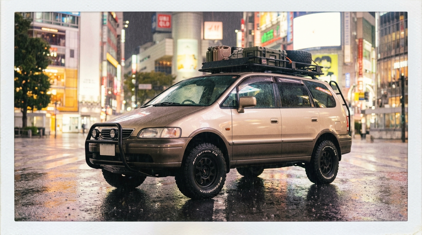 ホンダ オデッセイ(2代目/RA6-9) ホイール・タイヤサイズ表|純正〜インチアップ〜ツライチ シネマティック