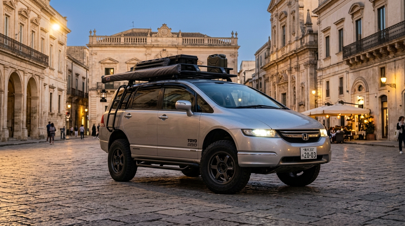 ホンダ オデッセイ_3代目_RB1_2_2003-2008(RB1/2003-2008) ホイール・タイヤサイズ表｜純正〜インチアップ〜ツライチ スタンス限界