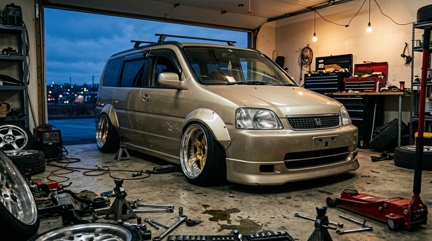 ホンダ ステップワゴン 2(RF1) ホイール・タイヤサイズ表｜純正〜インチアップ〜ツライチ シネマティック