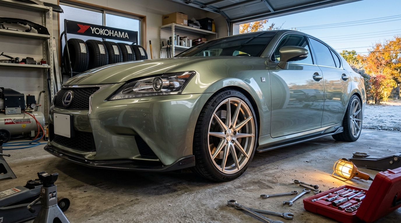 レクサス GS(4代目/L10) ホイール・タイヤサイズ表｜純正〜インチアップ〜ツライチ カルチャー