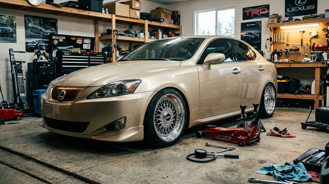 レクサス IS(2代目/GSE20) ホイール・タイヤサイズ表｜純正〜インチアップ〜ツライチ カルチャー