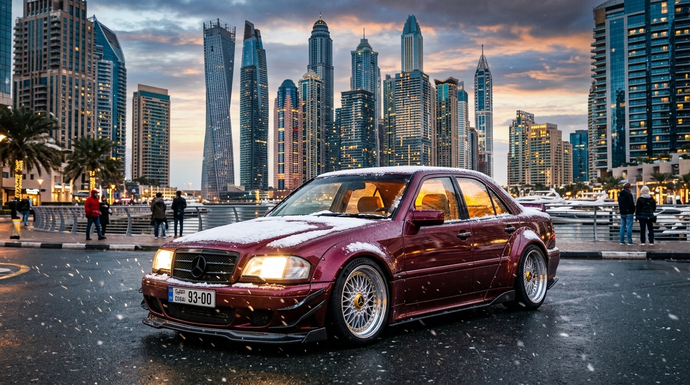 メルセデス Cクラスクーペ (C205 15-21) グリップは足元で決まる｜タイヤ＆ホイール【PCD 5×112】 アクション