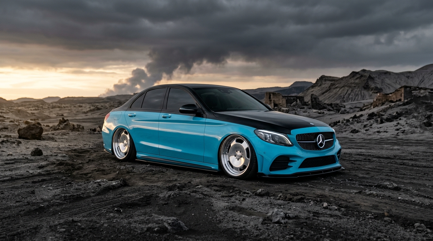 メルセデス・ベンツ Cクラス(W205) ホイール・タイヤサイズ表｜純正〜インチアップ〜ツライチ シネマティック