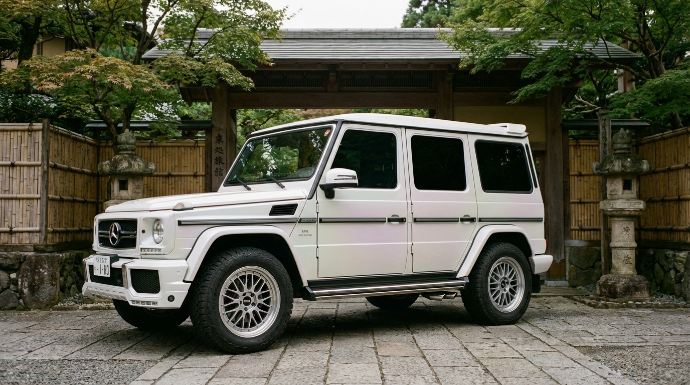 メルセデス Gクラス (W463前期 90-18) 品格ある走りの設計図｜タイヤ＆ホイール【PCD 5×130】 スタンス限界