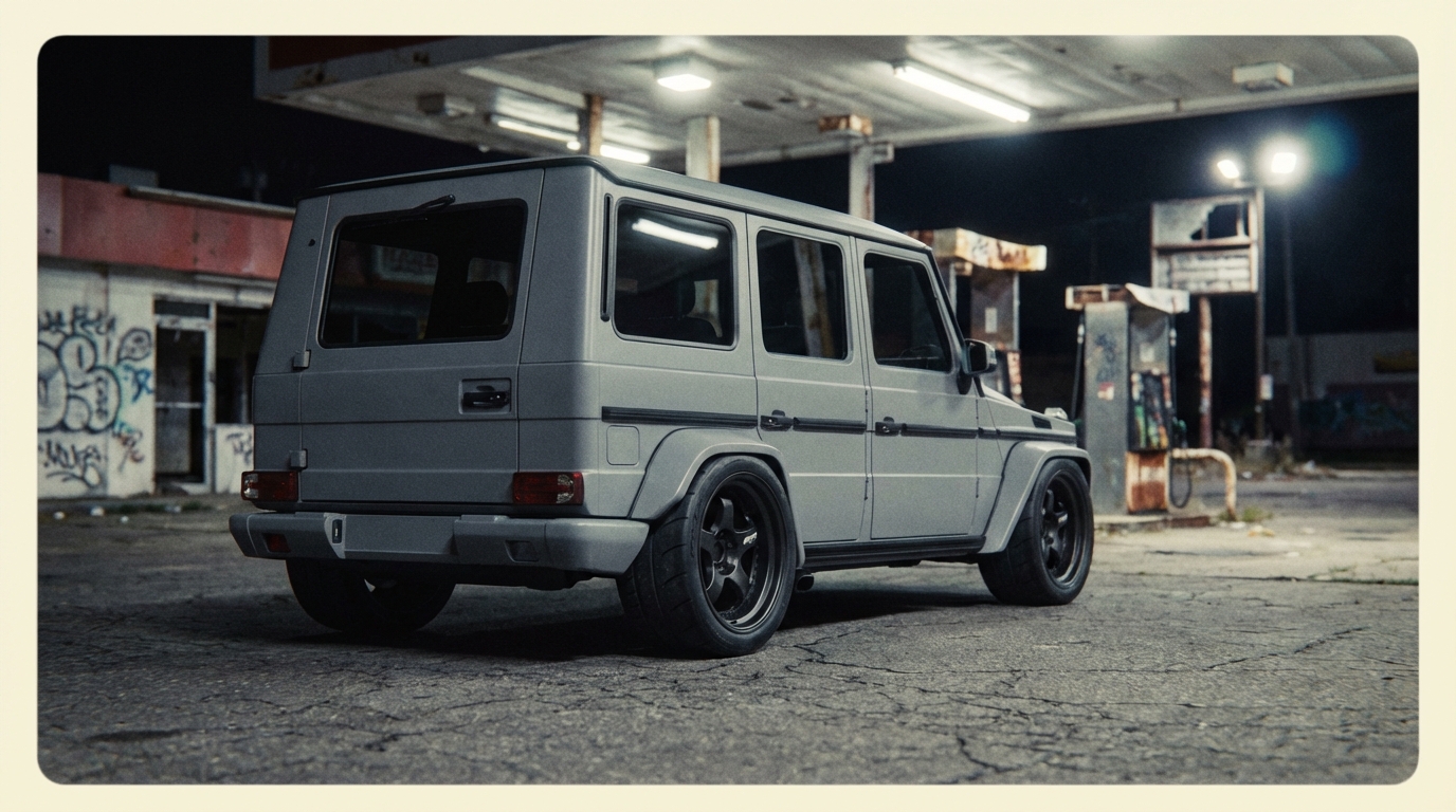 メルセデス Gクラス (W463前期 90-18) 品格ある走りの設計図｜タイヤ＆ホイール【PCD 5×130】 シネマティック