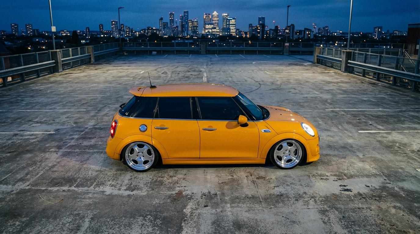 MINI 5ドア(F55) ホイール・タイヤサイズ表｜純正〜インチアップ〜ツライチ アクション