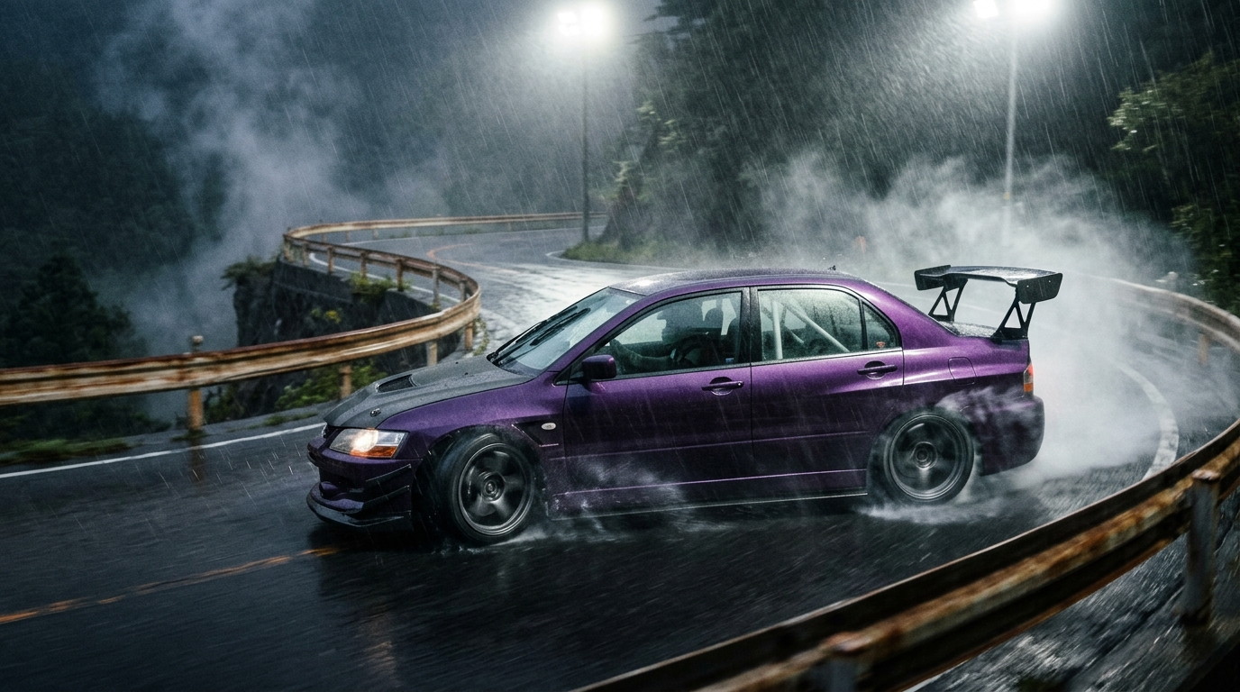 三菱 ランサーエボリューション VII-IX(CT9A) ホイール・タイヤサイズ表｜純正〜インチアップ〜ツライチ アクション