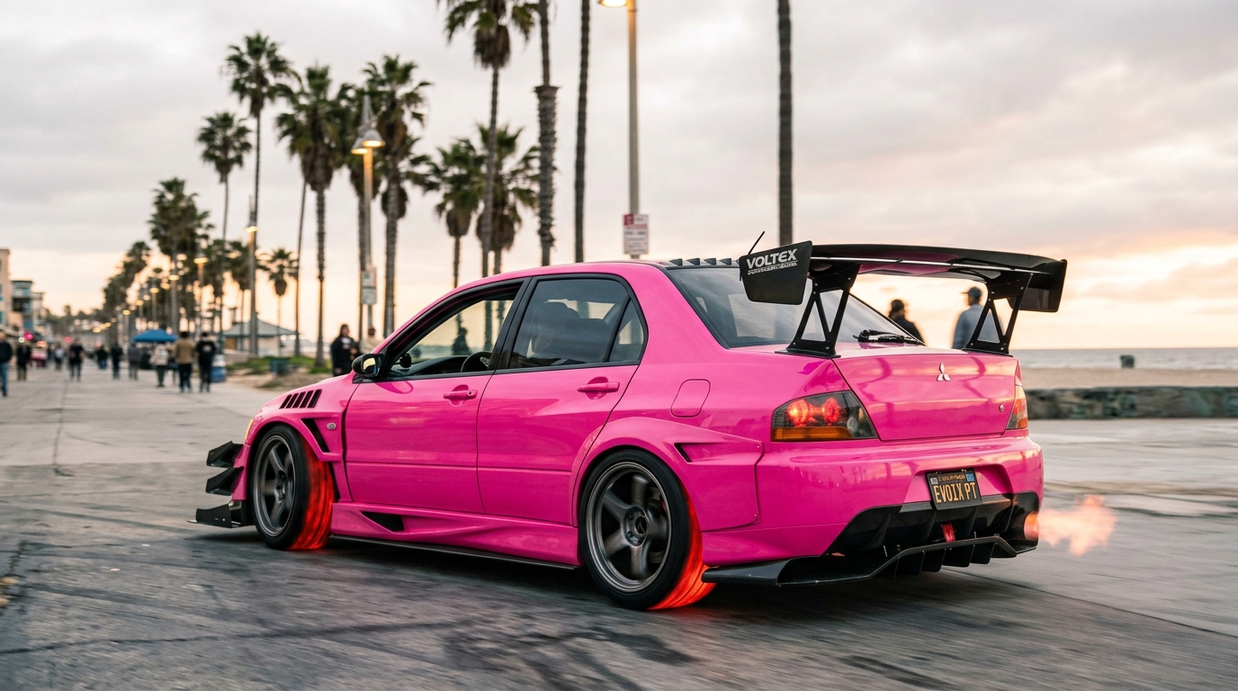 三菱 ランサーエボリューション VII-IX(CT9A) ホイール・タイヤサイズ表｜純正〜インチアップ〜ツライチ スタンス限界