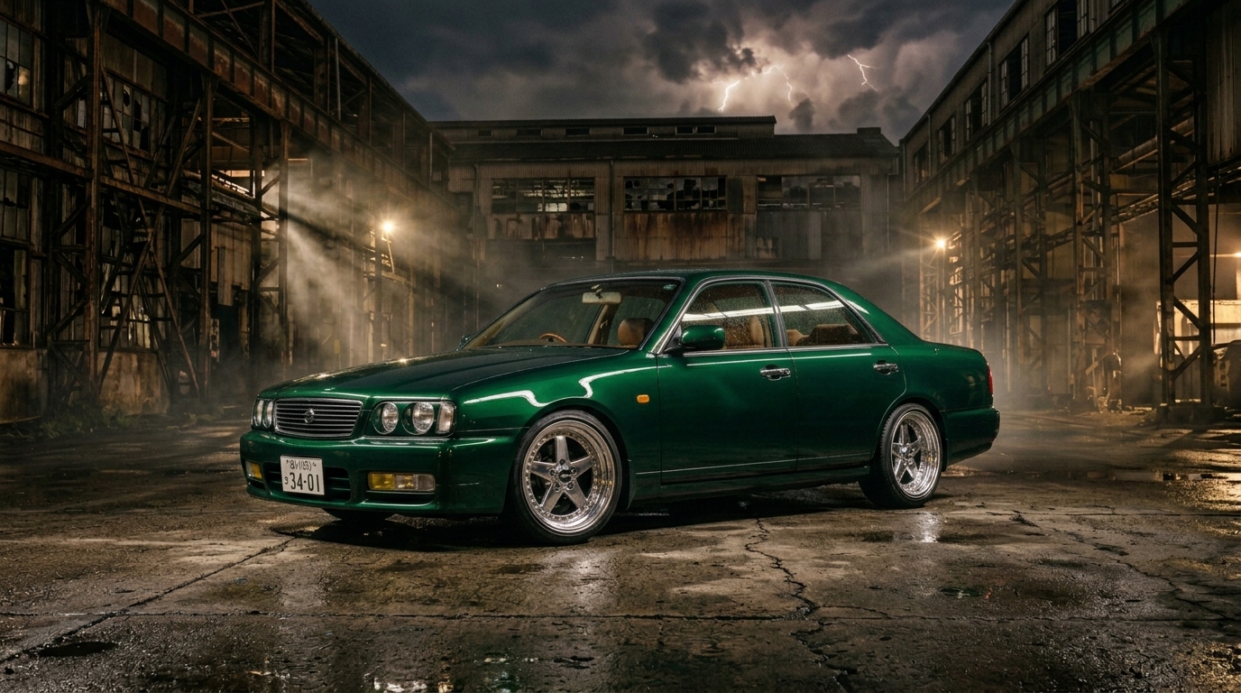 日産 セドリック(Y34) ホイール・タイヤサイズ表｜純正〜インチアップ〜ツライチ シネマティック