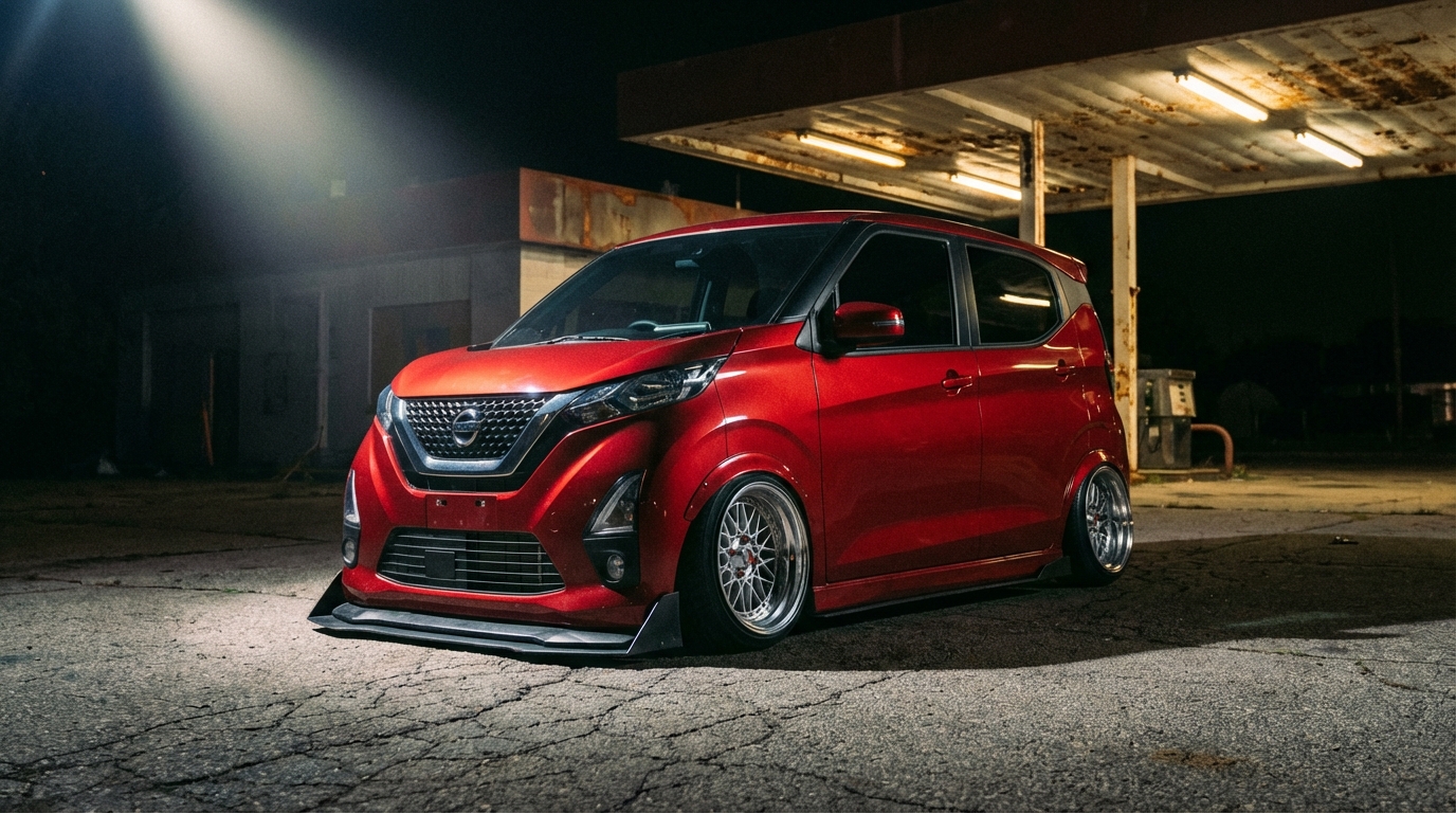 日産 デイズ(2代目/B40W) ホイール・タイヤサイズ表｜純正〜インチアップ〜ツライチ スタンス限界