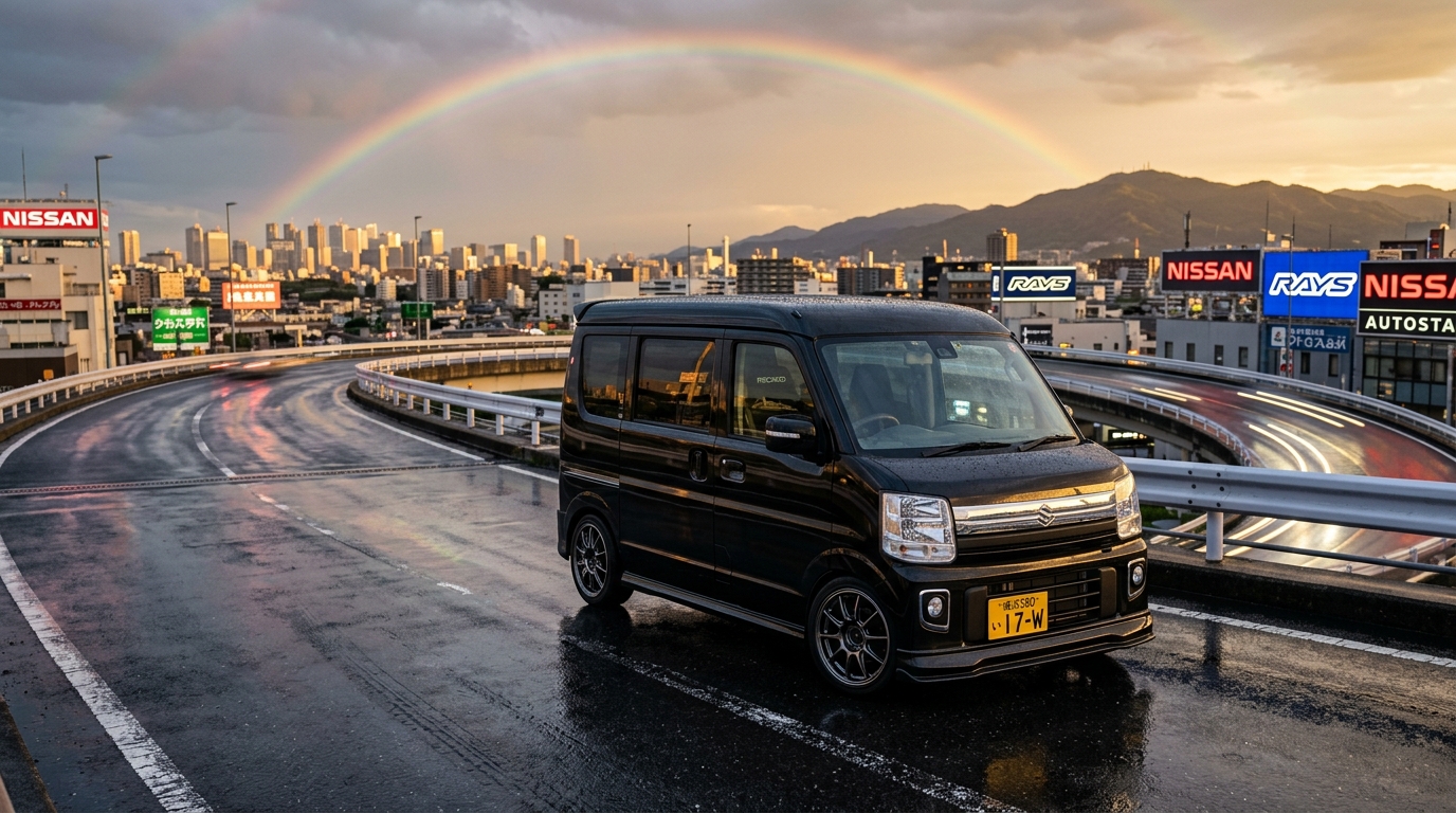 日産 クリッパーリオ(DR17W) ホイール・タイヤサイズ表｜純正〜インチアップ〜ツライチ シネマティック