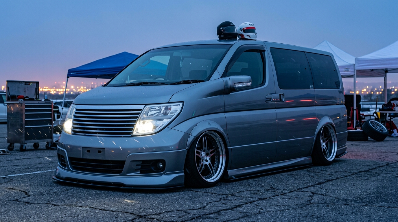 日産 エルグランド(E51) ホイール・タイヤサイズ表｜純正〜インチアップ〜ツライチ シネマティック
