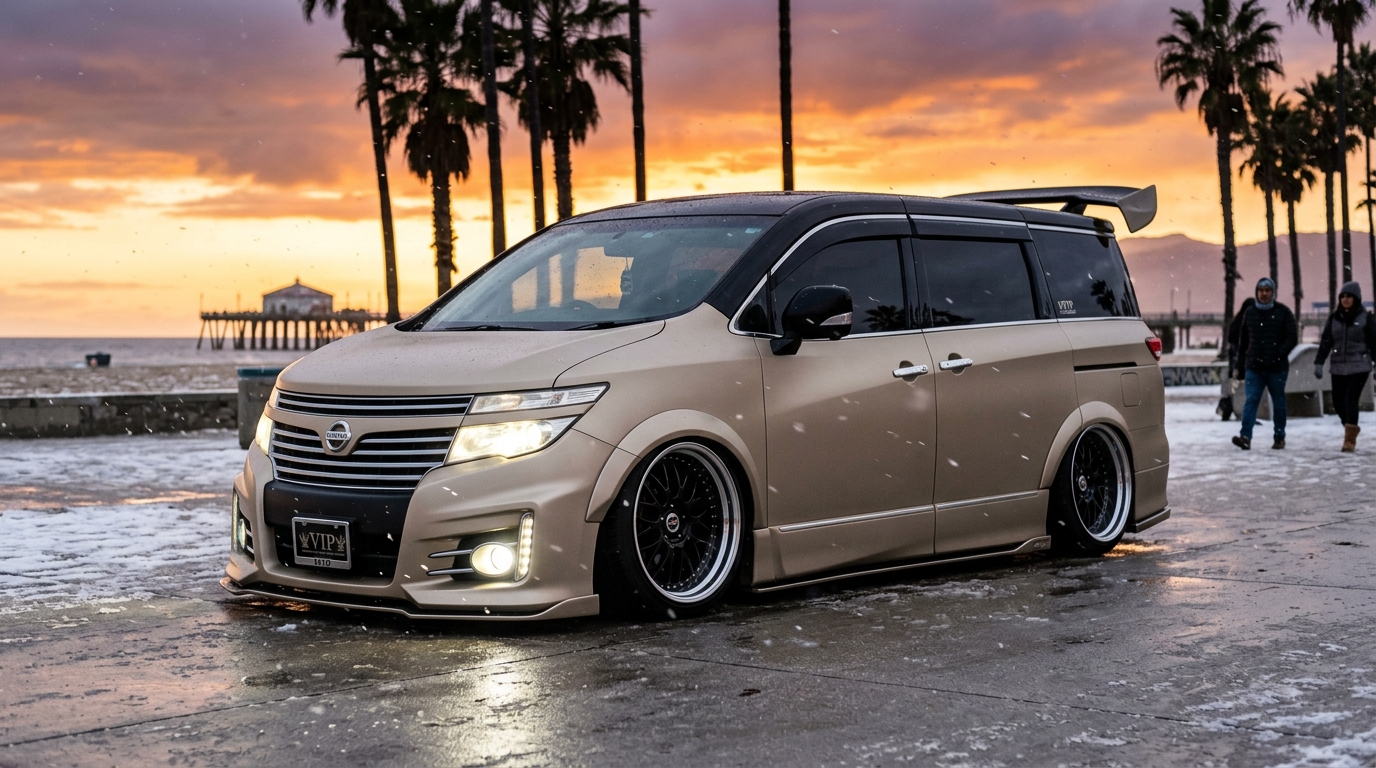 日産 エルグランド(E52) ホイール・タイヤサイズ表|純正〜インチアップ〜ツライチ カルチャー