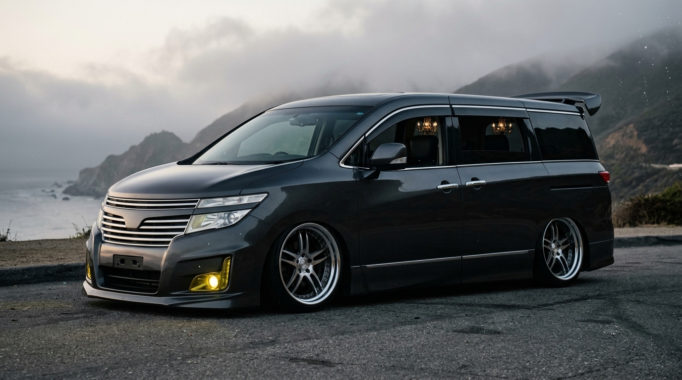日産 エルグランド(E52) ホイール・タイヤサイズ表|純正〜インチアップ〜ツライチ スタンス限界