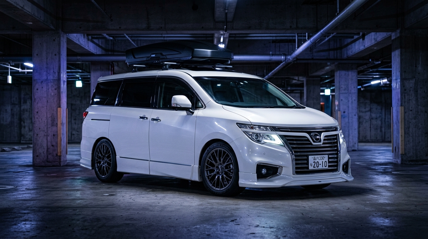 日産 エルグランド(E52) ホイール・タイヤサイズ表|純正〜インチアップ〜ツライチ シネマティック