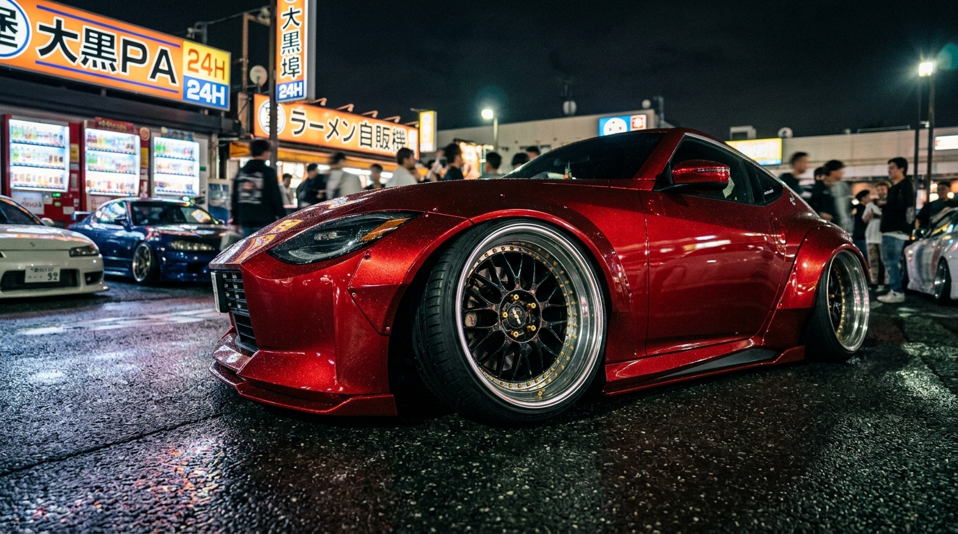 日産 フェアレディZ_Z34_2008-2022(Z34/2008-2022) ホイール・タイヤサイズ表｜純正〜インチアップ〜ツライチ アクション