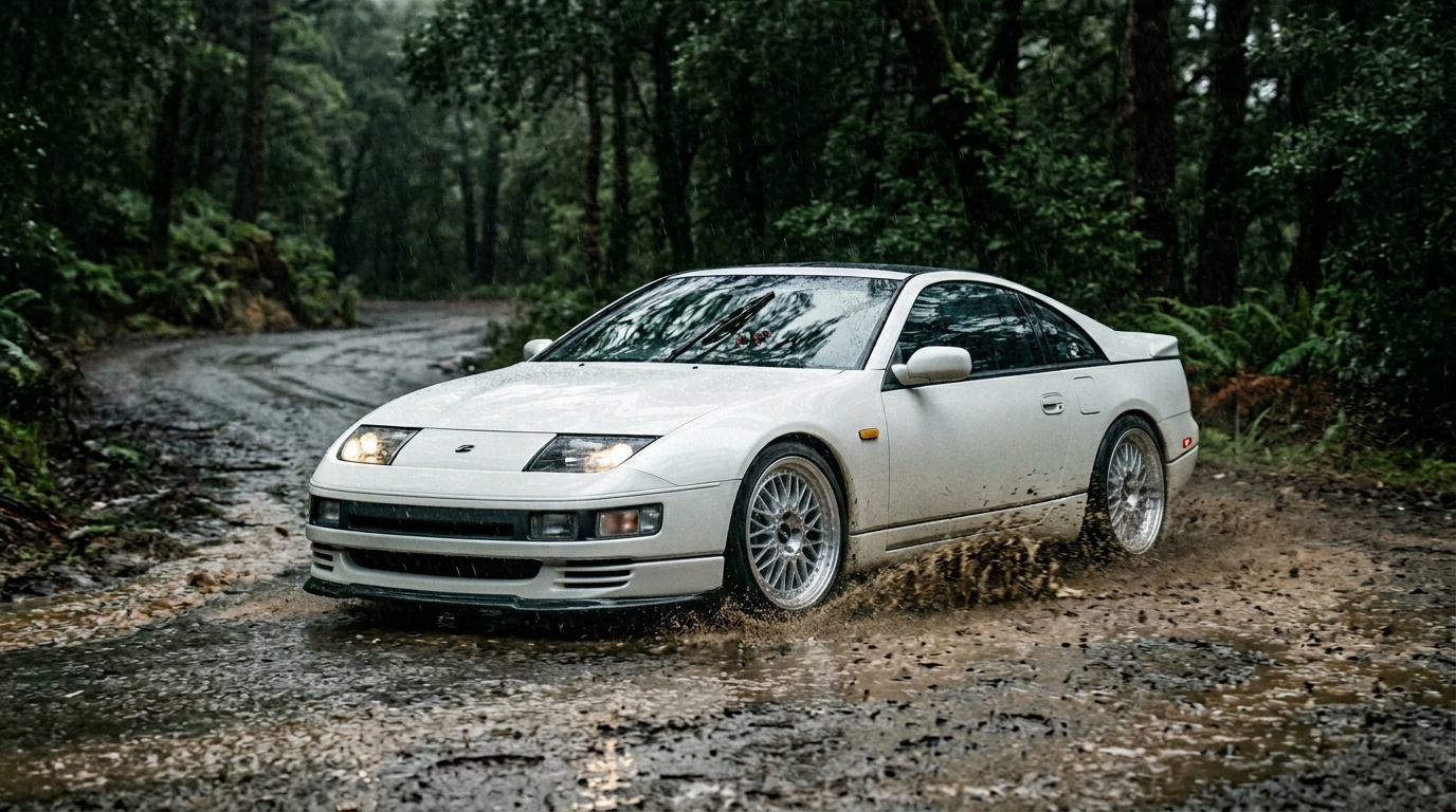 日産 フェアレディZ_Z33_2002-2008(Z33/2002-2008) ホイール・タイヤサイズ表｜純正〜インチアップ〜ツライチ シネマティック