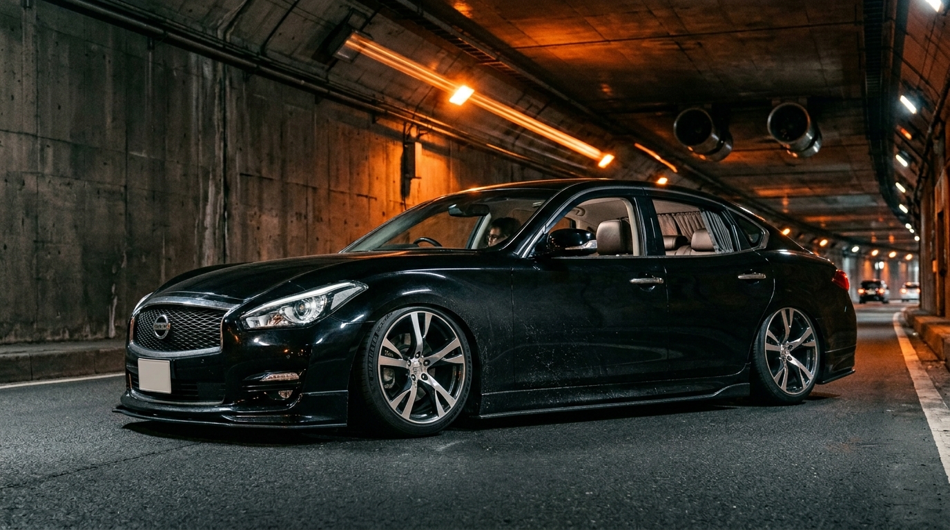 日産 フーガ(Y51) ホイール・タイヤサイズ表｜純正〜インチアップ〜ツライチ カルチャー